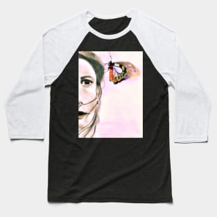 Butterfly Baseball T-Shirt